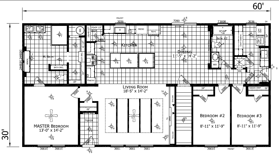 Catena 30 X 60 Modular